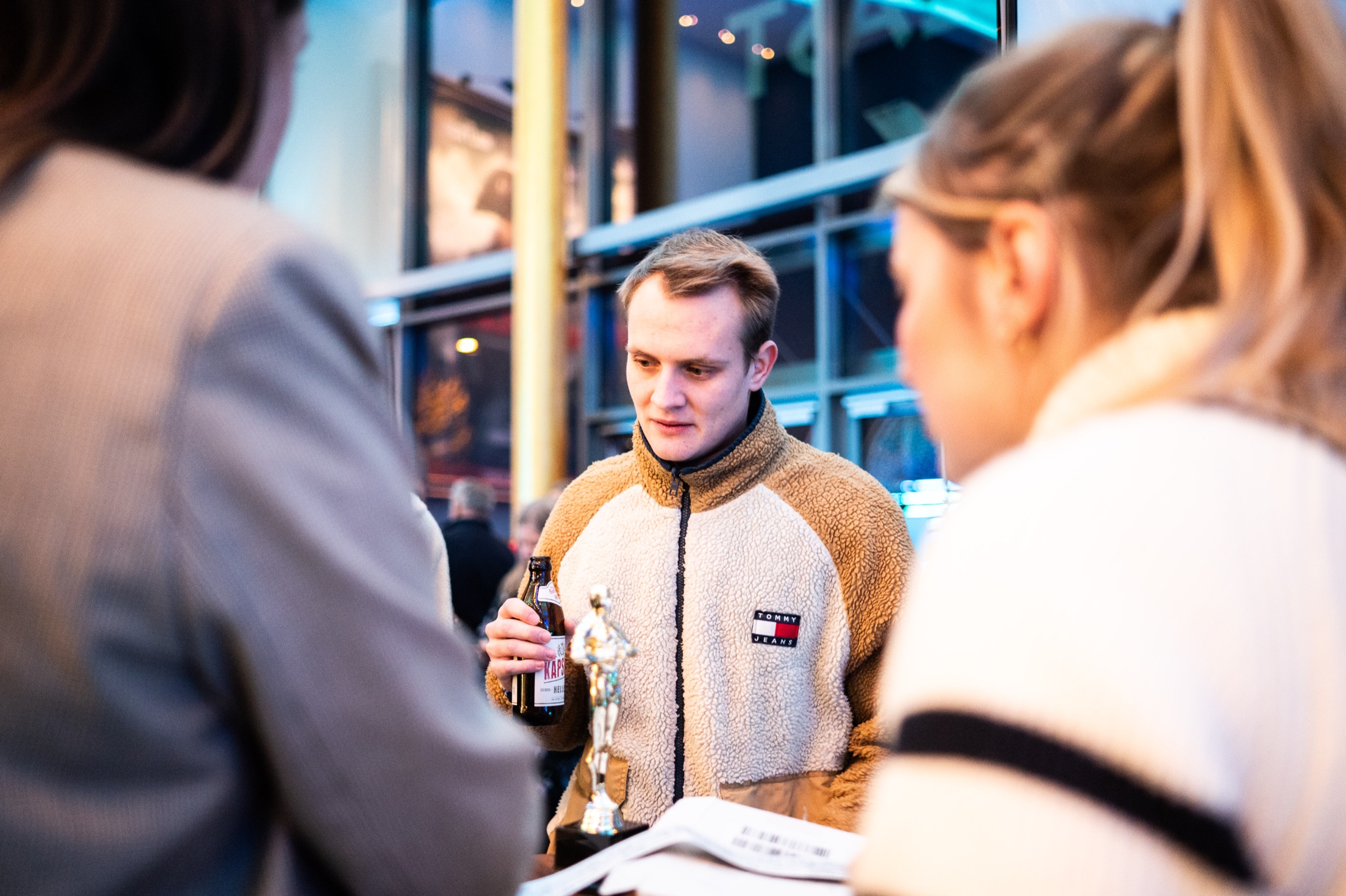 Maximilian Jecker bei der Premiere seiner Kino-Dokumentation